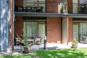 40 m² Divvietīgi apartamenti ar terasi. I kotedža, apartamenti Nr. 1 - 